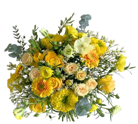 Yellow Garden Bouquet flowers delivery Miami
